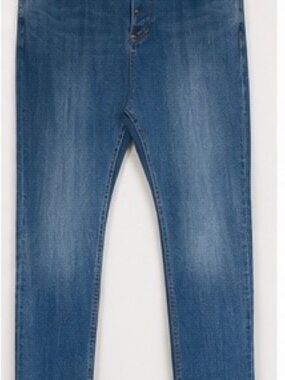 Zanerobe Women's Flare Jeans in Medium Blue Wash